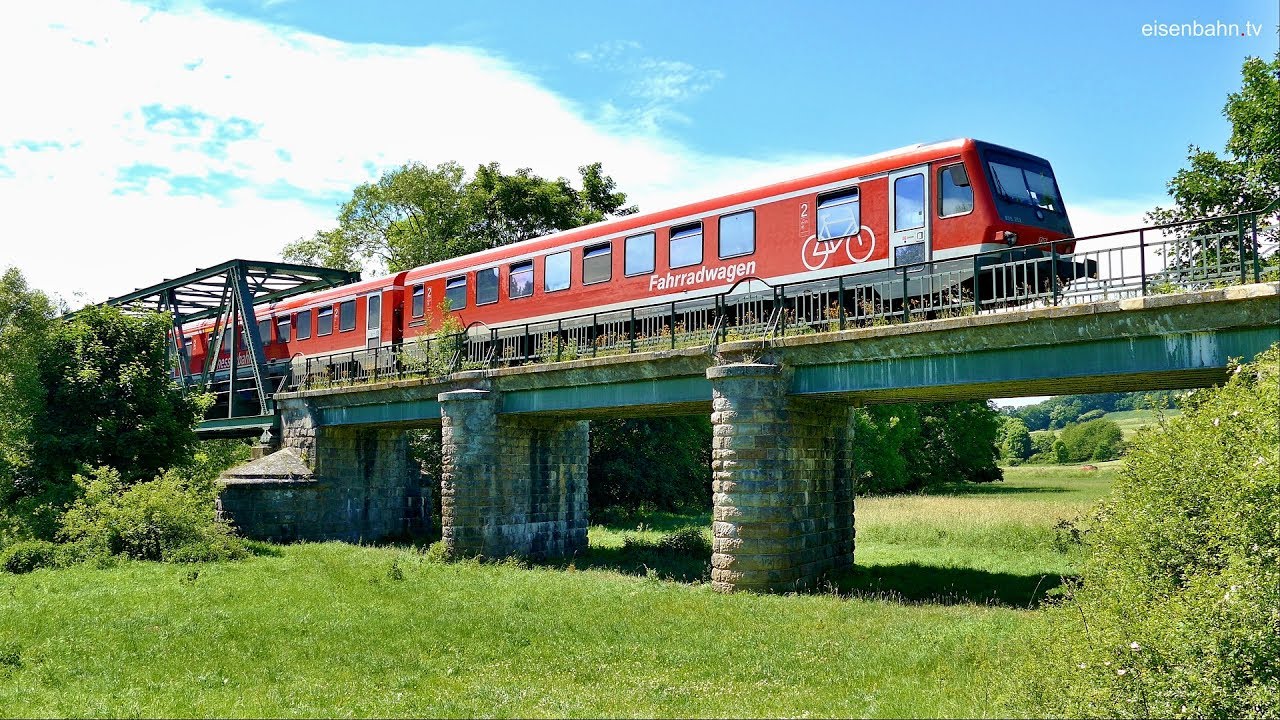 Baureihe 628 im Edertal Frankenberg - Battenberg - Edertalbahn