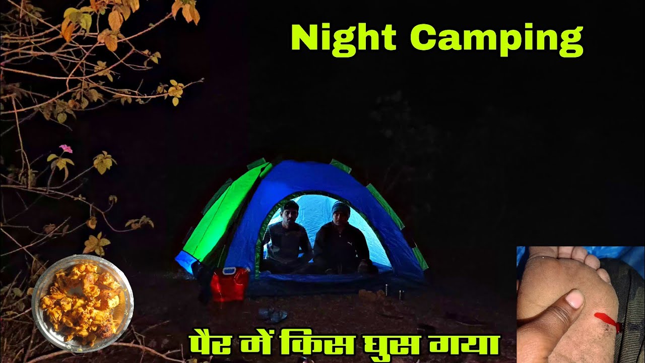 Night camping Deep Forest with friends|| 24 Hours Challenge in jungle camping|survival shelter House