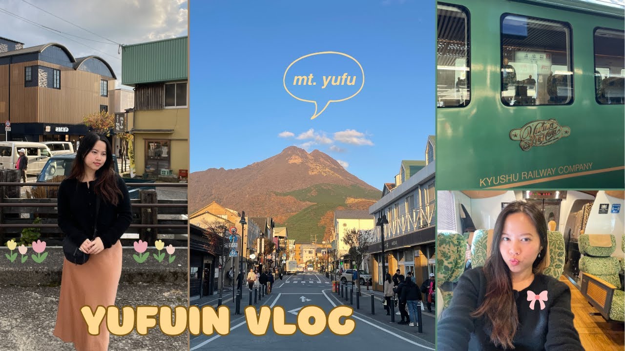 YUFUIN VLOG: Japan Travel Series 🍁🇯🇵 (day trip from fukuoka)