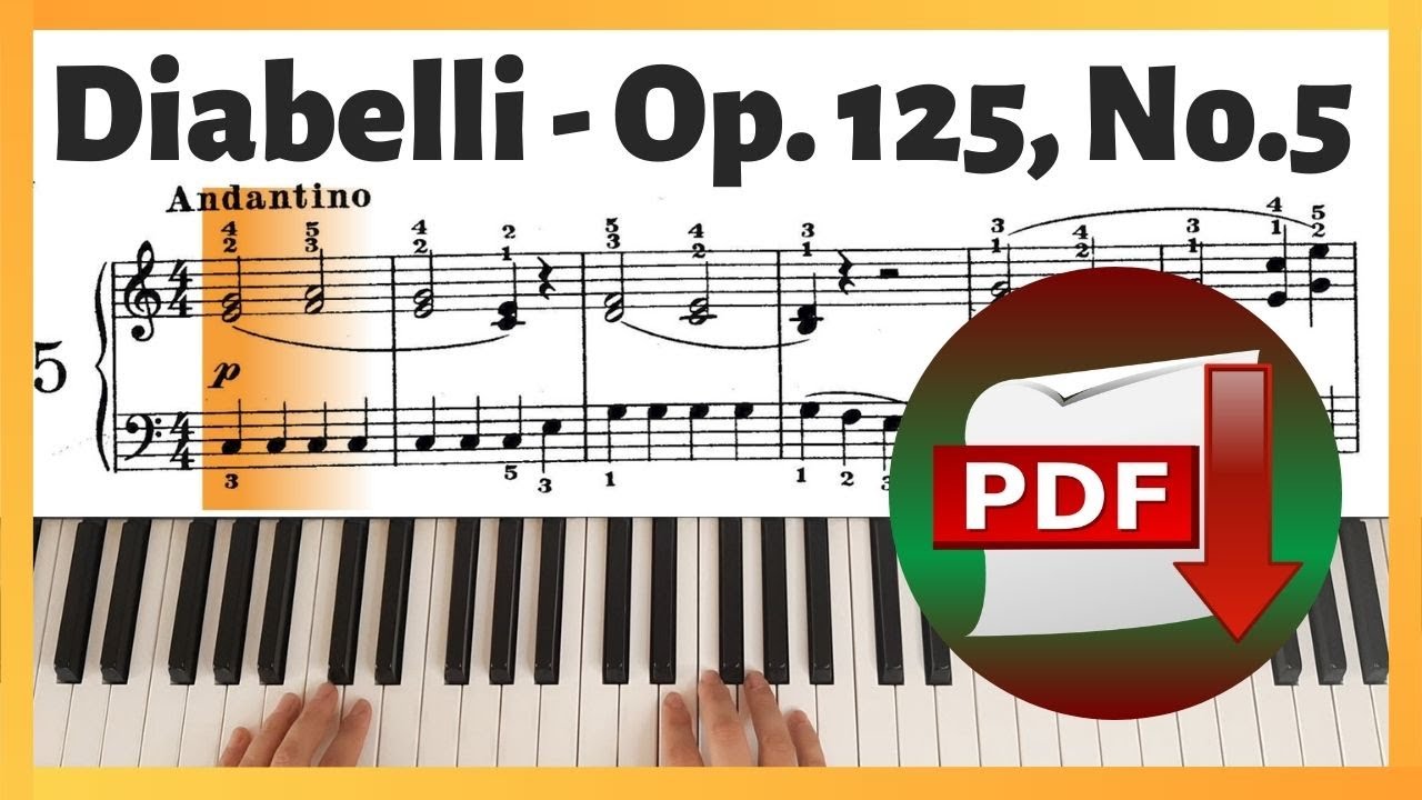Diabelli - Op. 125, No. 5 