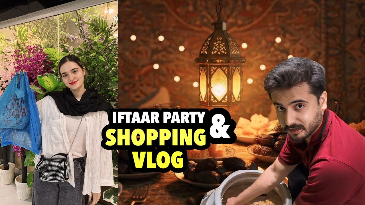 Iftaar Party Sab Aye Ghar | Shopping Per Gaye | Karachi ki Ye Side Asra Ko First Time Dikhayi ☪️🌙