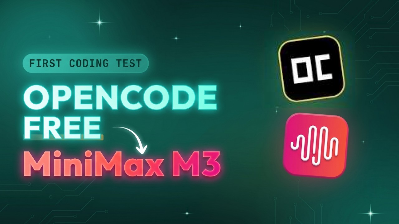 MiniMax M3 навсегда изменил гонку ИИ (окно контекста 1 млн!) | MiniMax M3 + OpenCode | Бесплатный ИИ