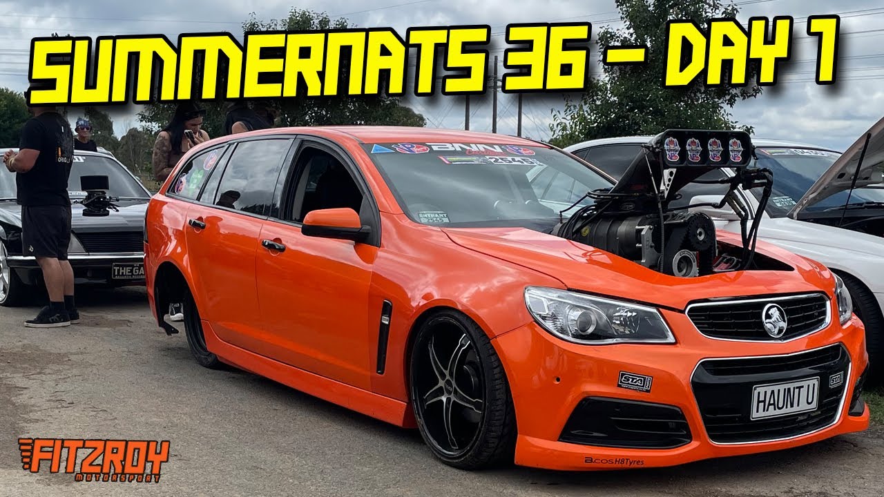 Summernats 36 Day 1 - Kiwis on Tour!