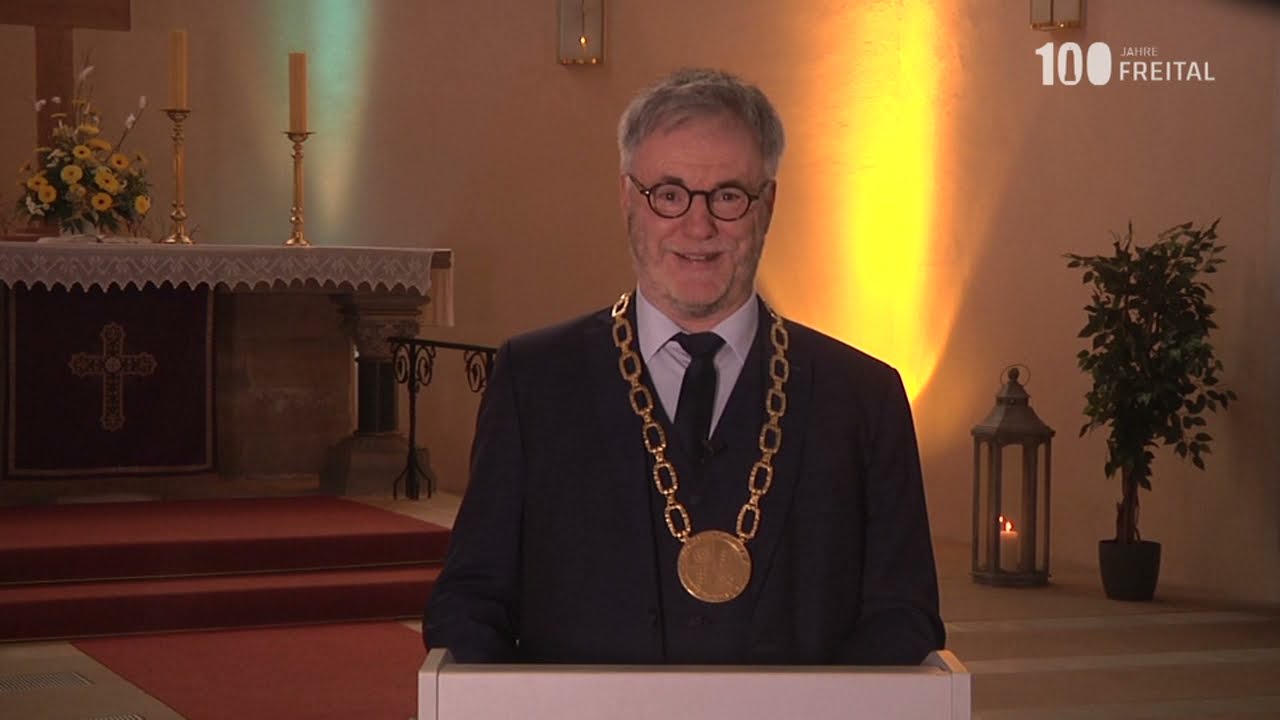 100 Jahre Freital - Auftakt mit Pauke und Trompete