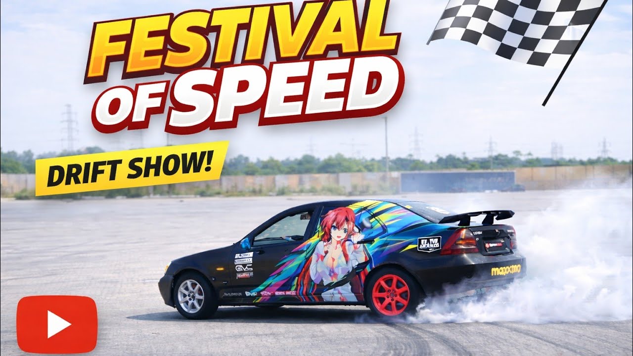MINI VLOGS : EPISODE 2 : FESTIVAL OF SPEED : KOCHI'S FIRST DRIFT EVENT