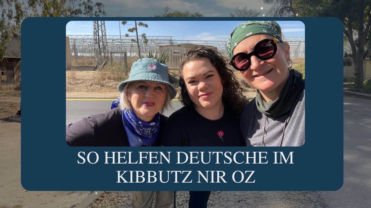 So helfen Deutsche im Kibbutz Nir Oz