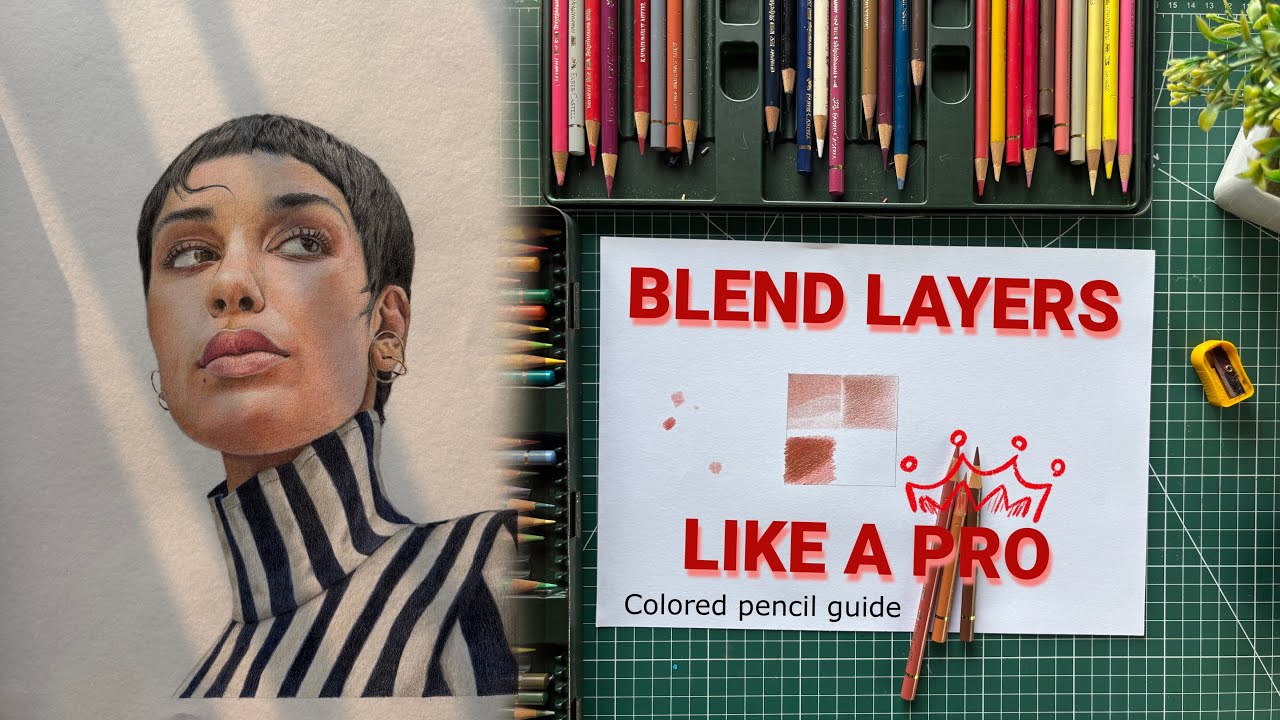 How to Blend Colored Pencils Smoothly
