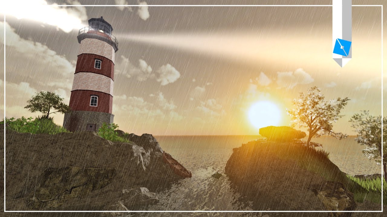 Roblox Studio | Lone LightHouse | SpeedBuild