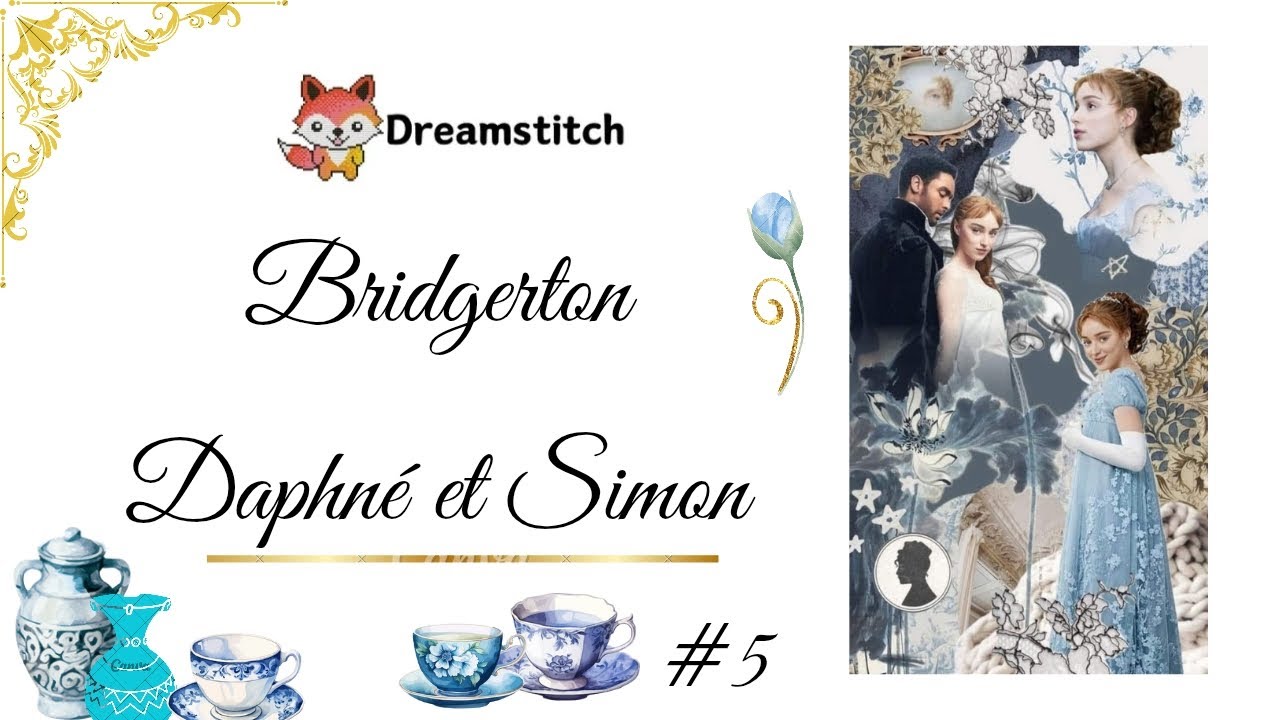 Moment broderie #dreamstitch #pointdecroix #crossstitch #stampedcrossstitch 