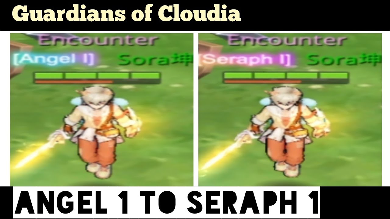 GUARDIANS OF CLOUDIA - Angel 1 to Seraph 1 | Sora-kun GAMEPLAY