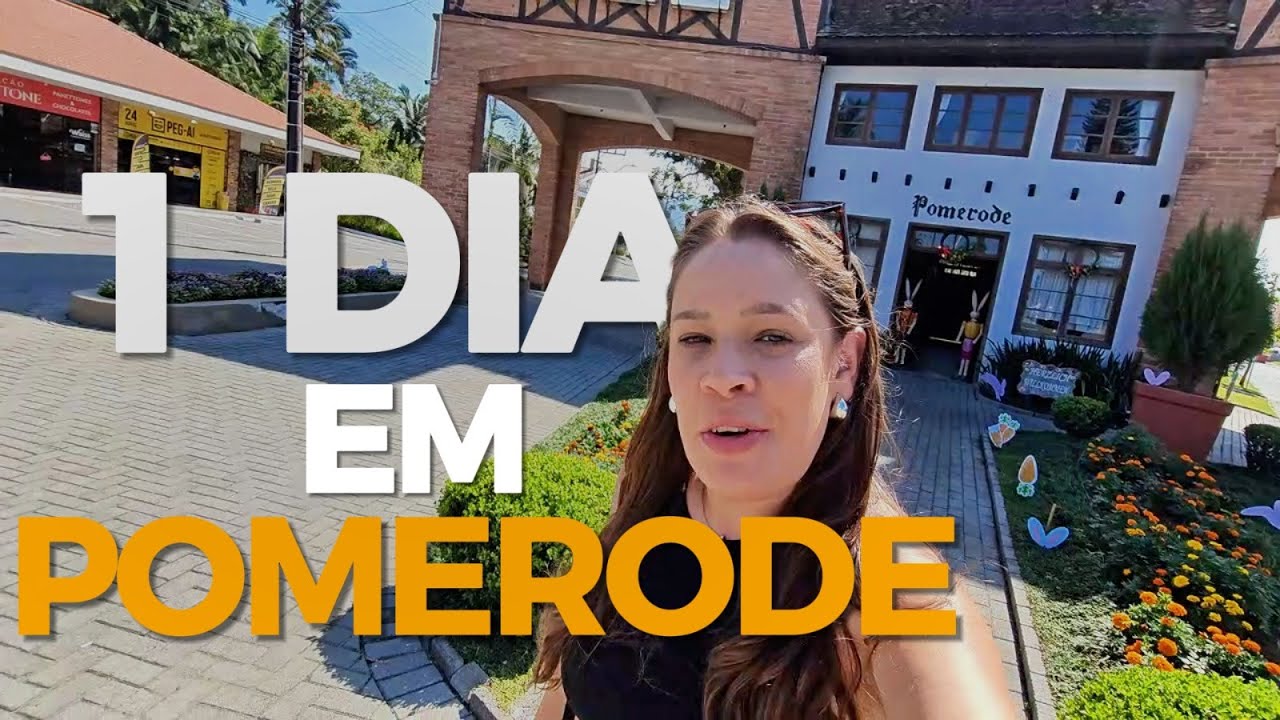 POMERODE. Cidade mais alemã do Brasil!