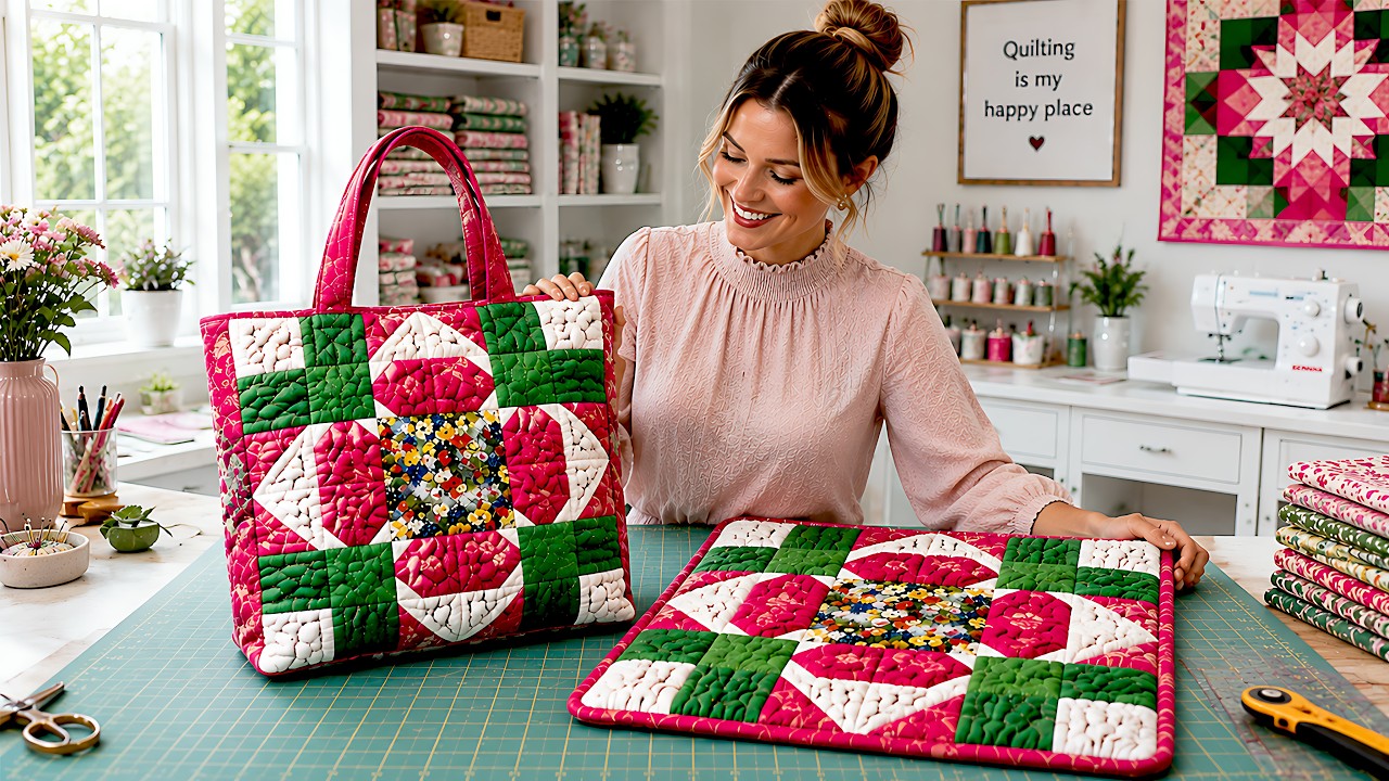 So Cute Quilt Block In Your Style Sewing Ideas // Easy To Sew And Fast
