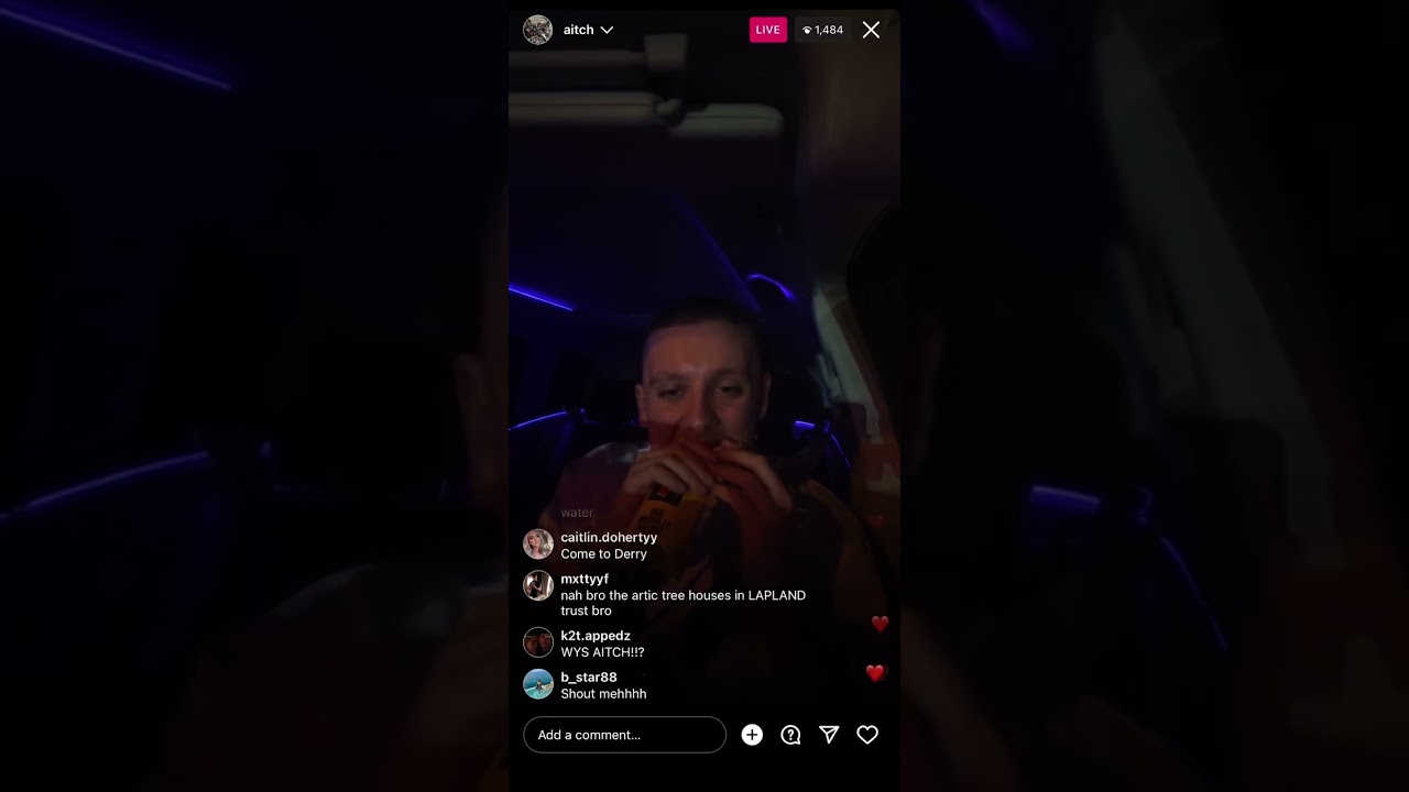 Aitch Instagram live 25/9/23