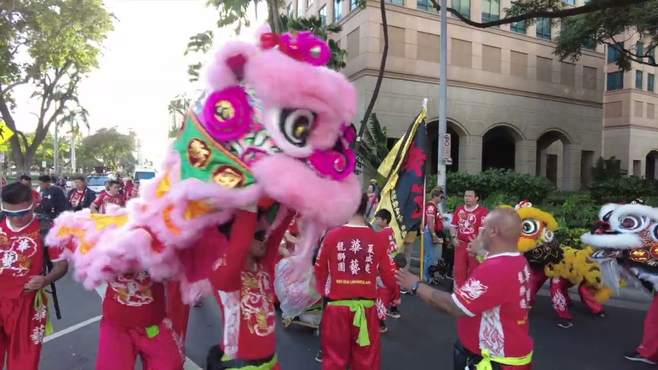 2026 CNY Chinatown Parade, Wah Ngai Lion Dance