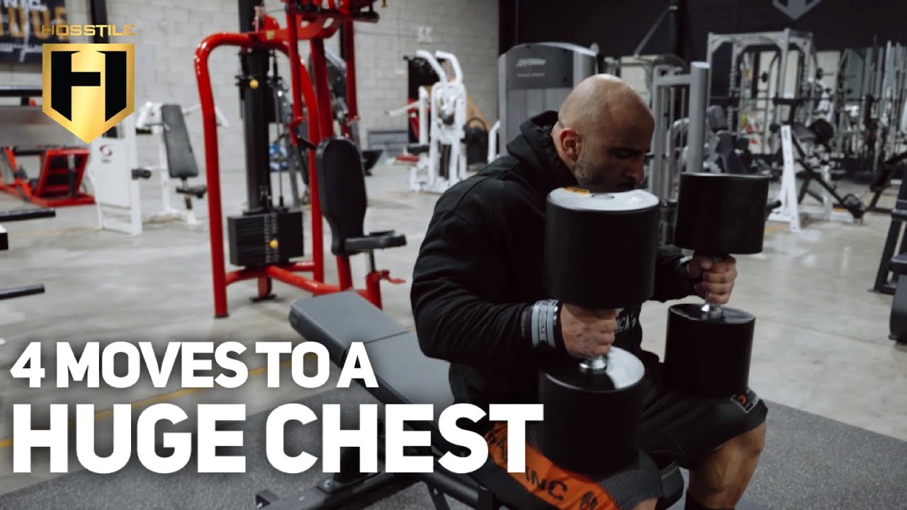 4 MOVES TO A HUGE CHEST | Fouad Abiad | Hosstile Gym