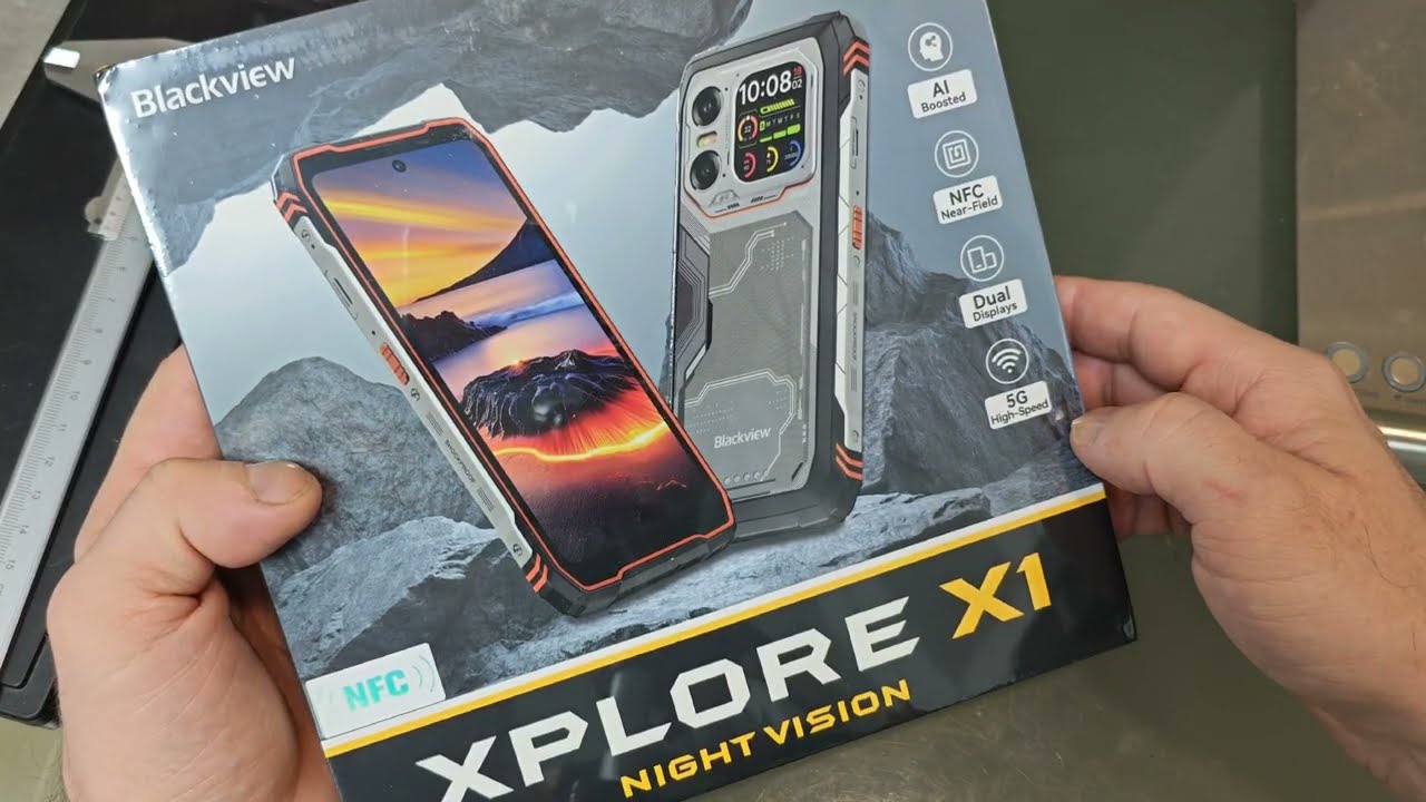 Распаковка Blackview XPLORE X1：красота в броне и с ночной камерой.