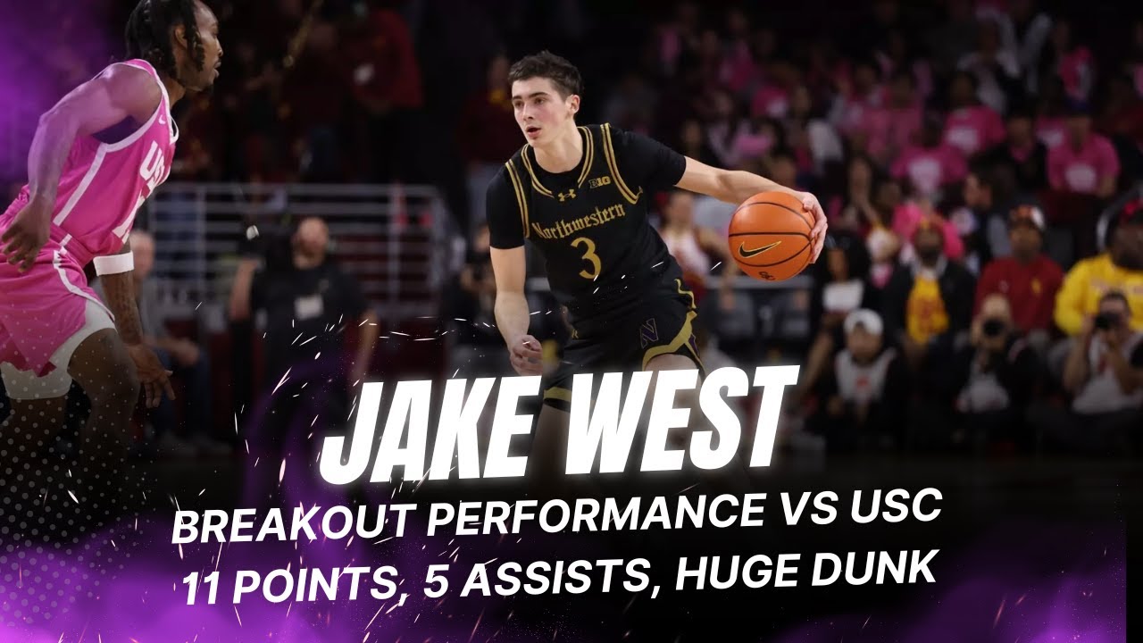 Jake West Breakout Performance As FRESHMAN Vs USC & Alijah Arenas