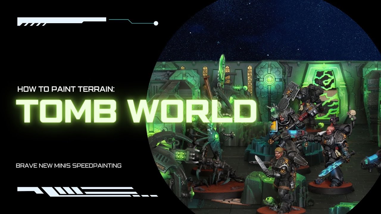 Speedpainting: Kill Team Tomb World Terrain