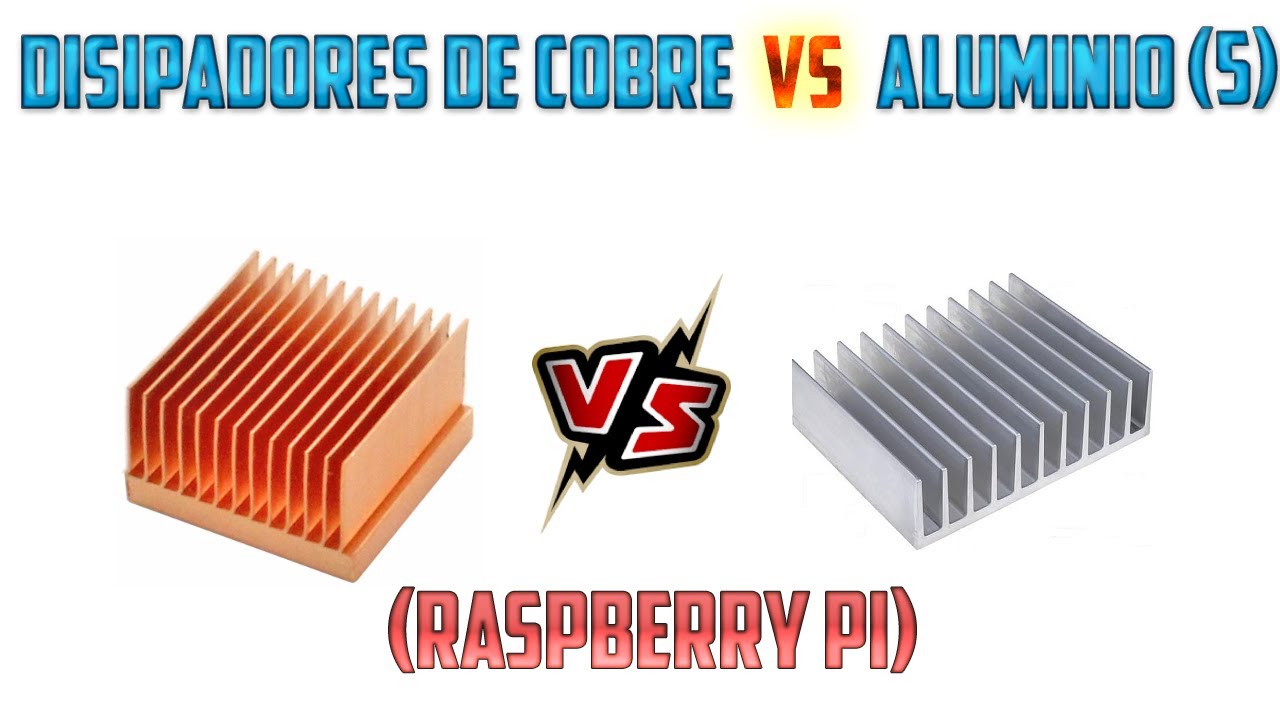 Disipadores de cobre Vs Aluminio para Raspberry Pi (5)