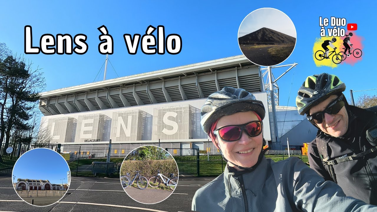 Lens à vélo | Stade Bollaert, Louvre-Lens et patrimoine
