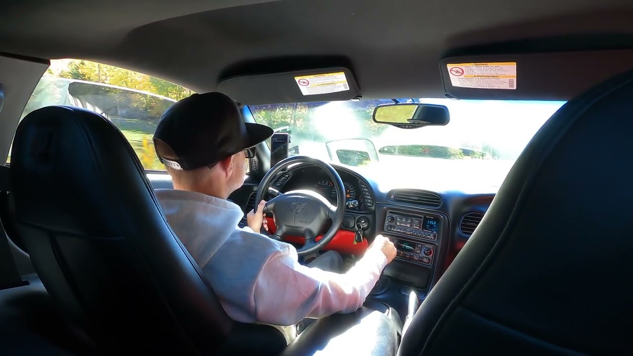 Short rip in the 2003 C5 Corvette Z06 