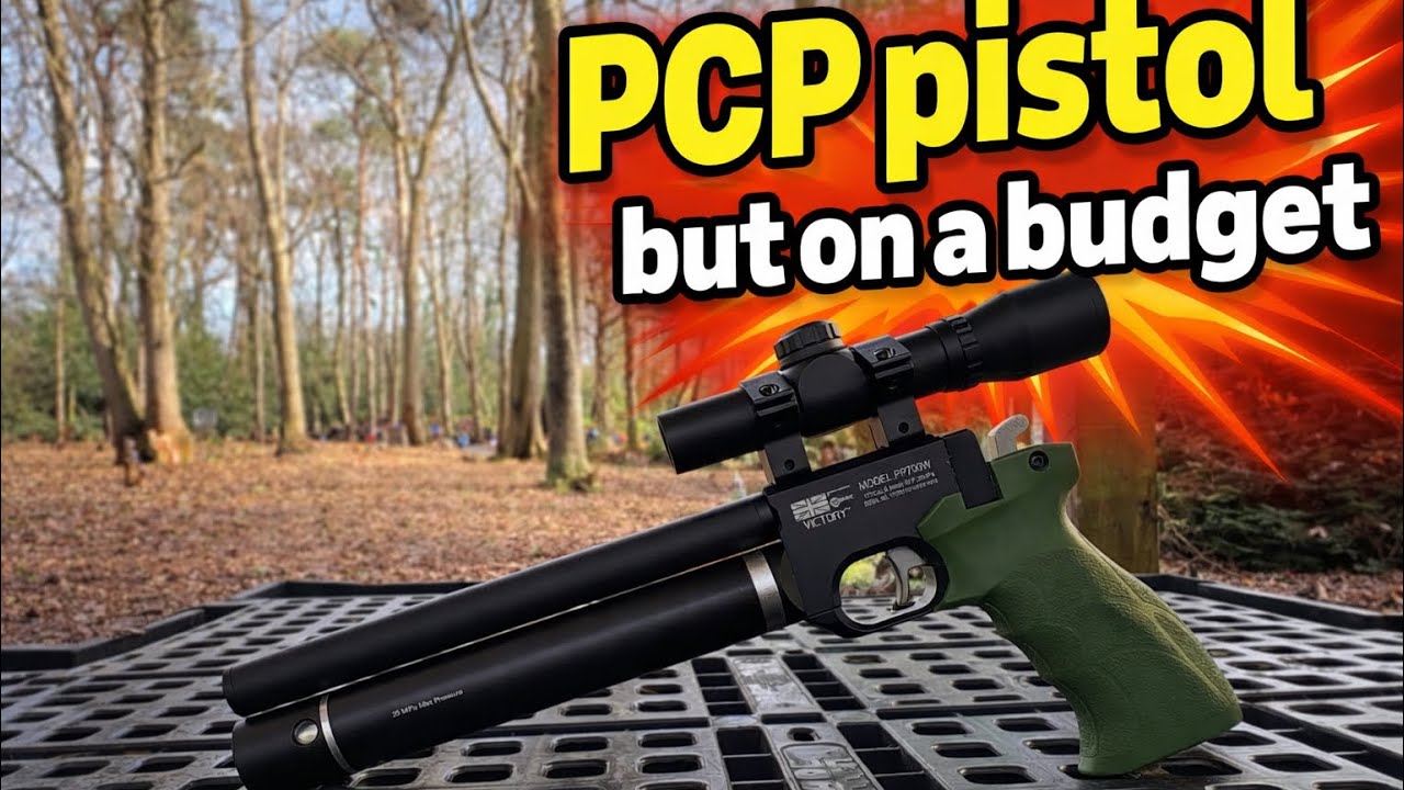 Лучший бюджетный PCP-пистолет? Тест SMK PP700W.