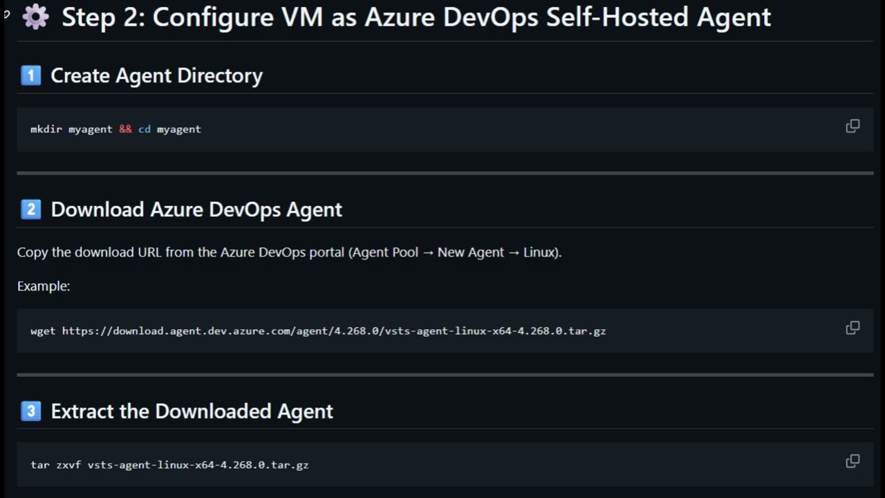 3 - Azure DevOps Self-Hosted Agent Setup | Install Docker & Connect Linux VM to Azure DevOps 🚀