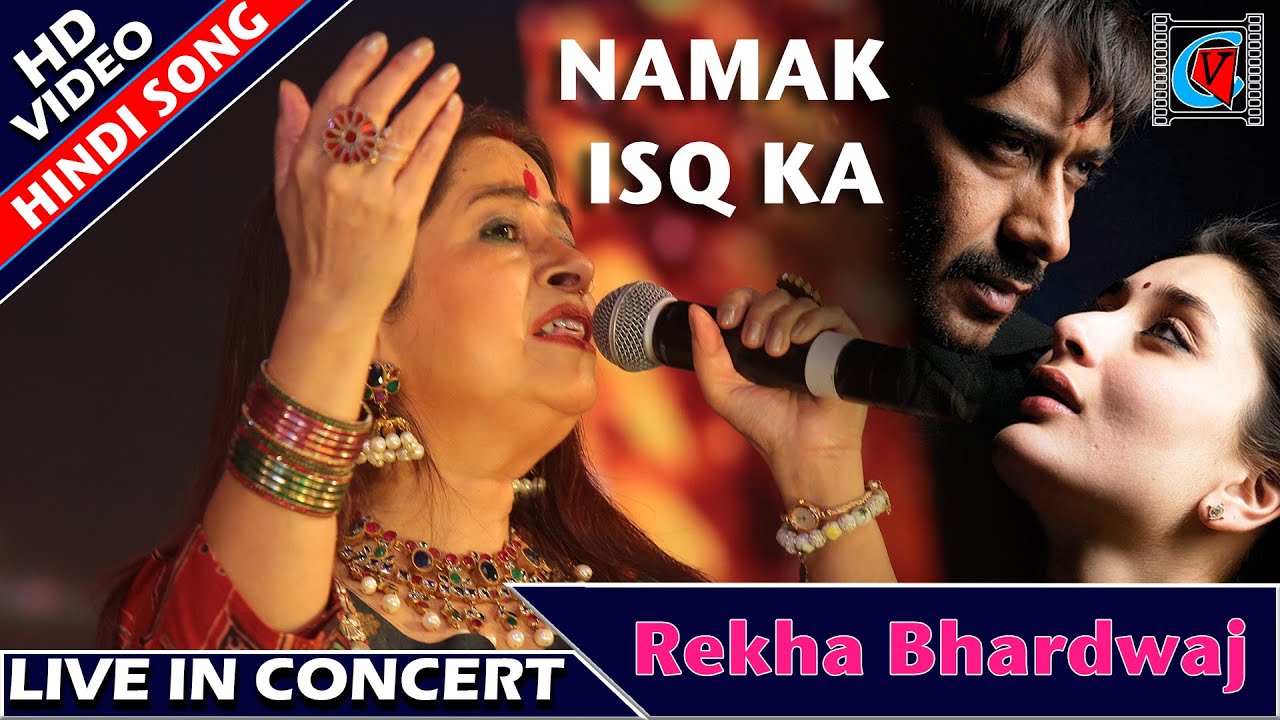 Namak Ishq Ka - Namak Ishq Ka Lyrics | omkara karoake with lyrics Rekha Bhardwaj | Live In Concert