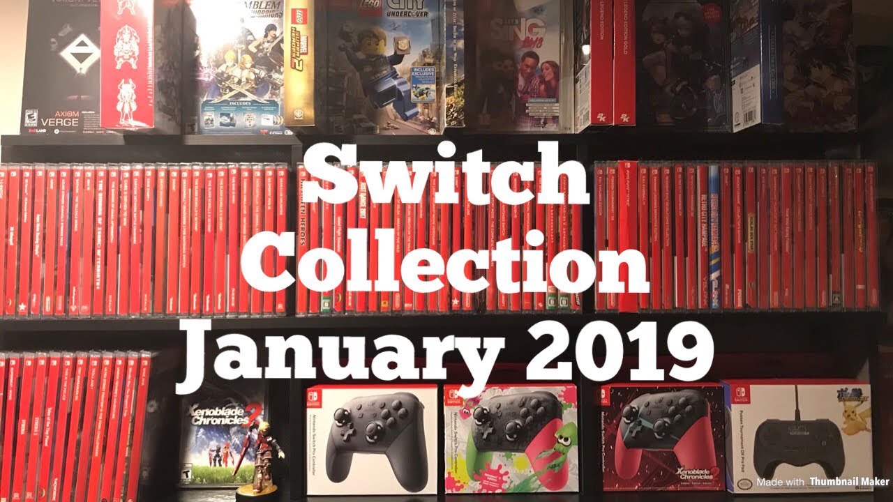 Nintendo Switch Games Collection January 2019