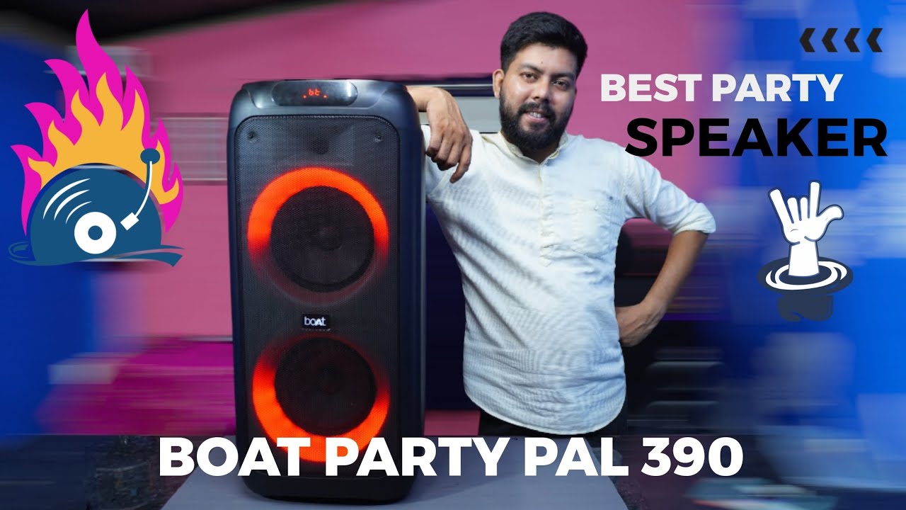 boAt Partypal 390 Party Speaker Review | 160W Sound   Under 12000? || Bangla Review 