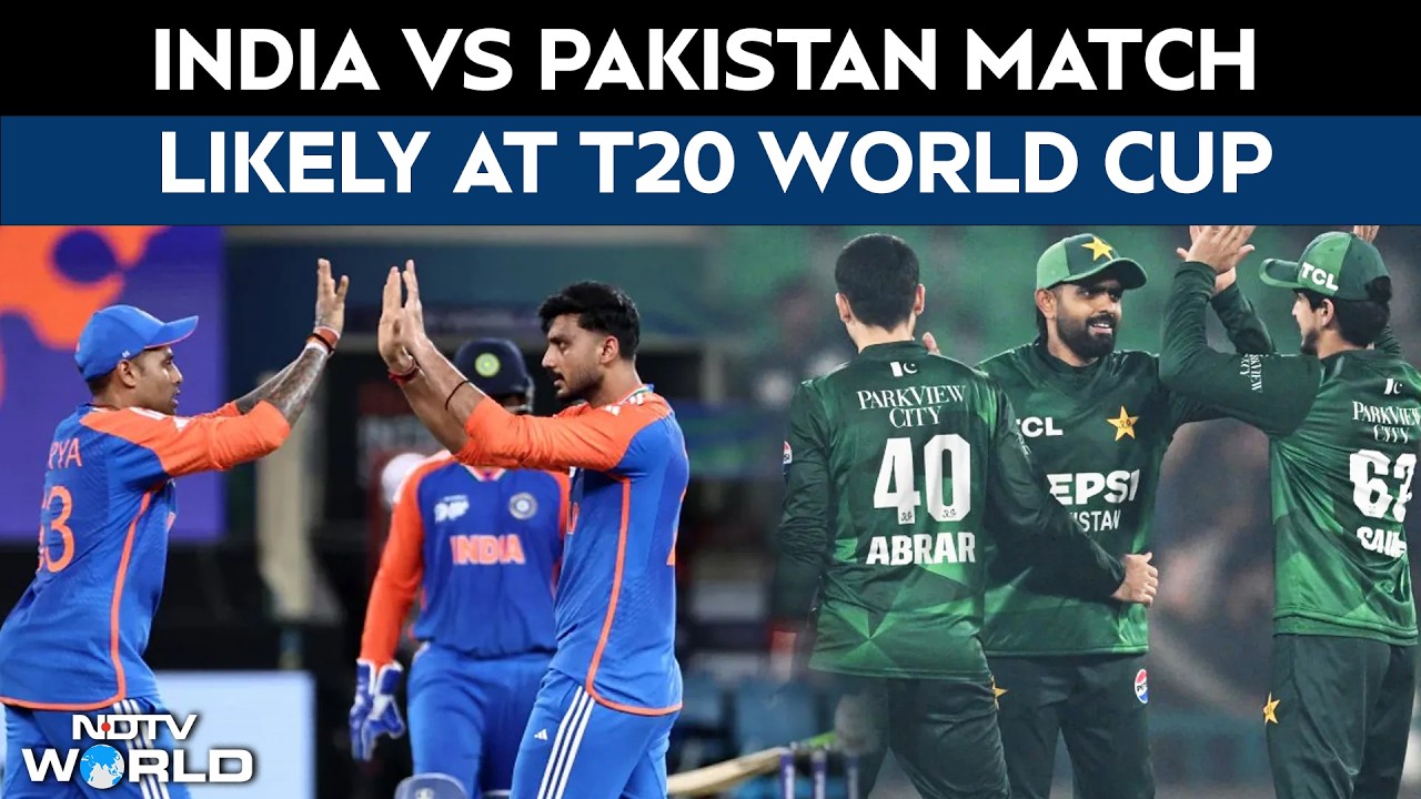 T20 World Cup News | India-Pakistan T20 World Cup Clash Likely As PCB, ICC Talks Continue