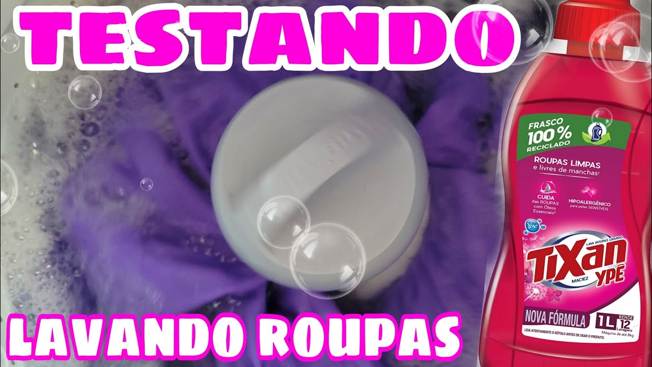 TESTANDO SABÃO LÍQUIDO TIXAN IPÊ NOVA FÓRMULA | Sabão Tixan Ipê Com Óleos Essenciais hipoalergênico