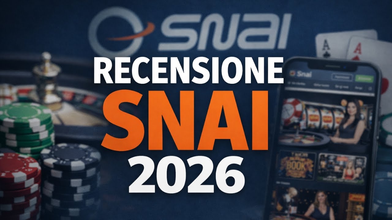 Recensione Snai Casin&ograve; Online 2026 | Sicurezza, Giochi e Bonus
