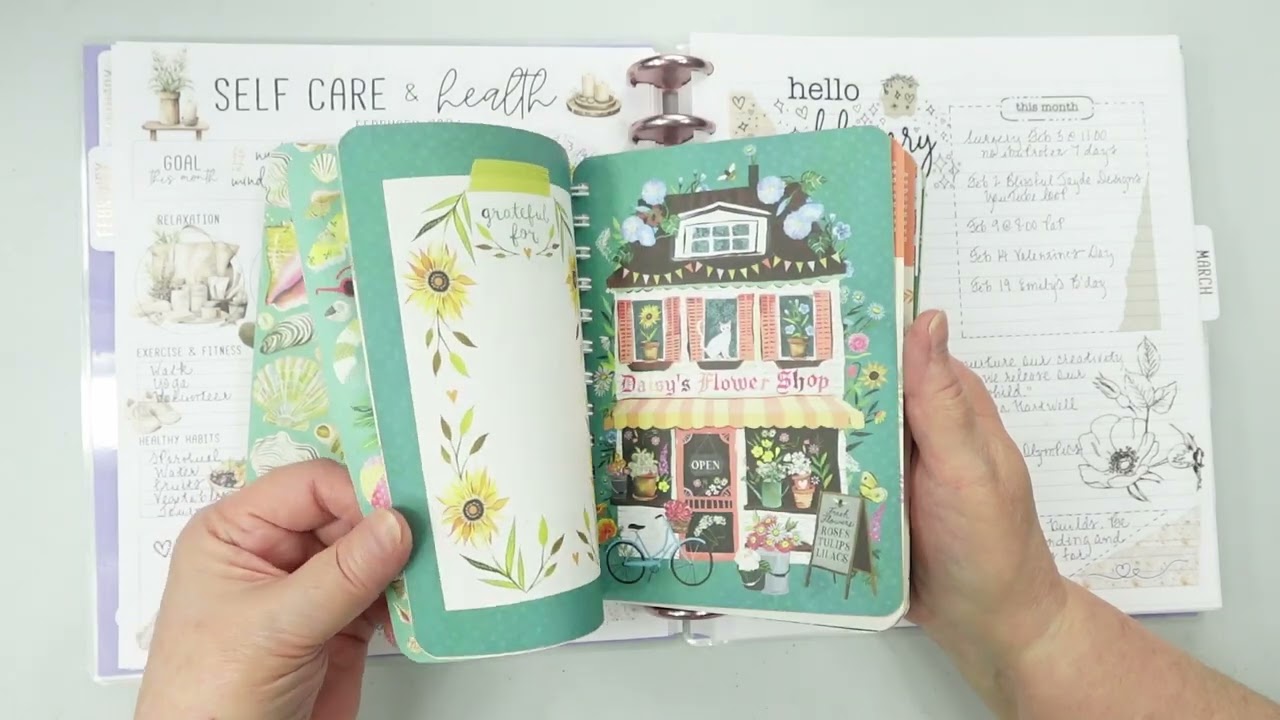 Feb flip thru Planner and Journal
