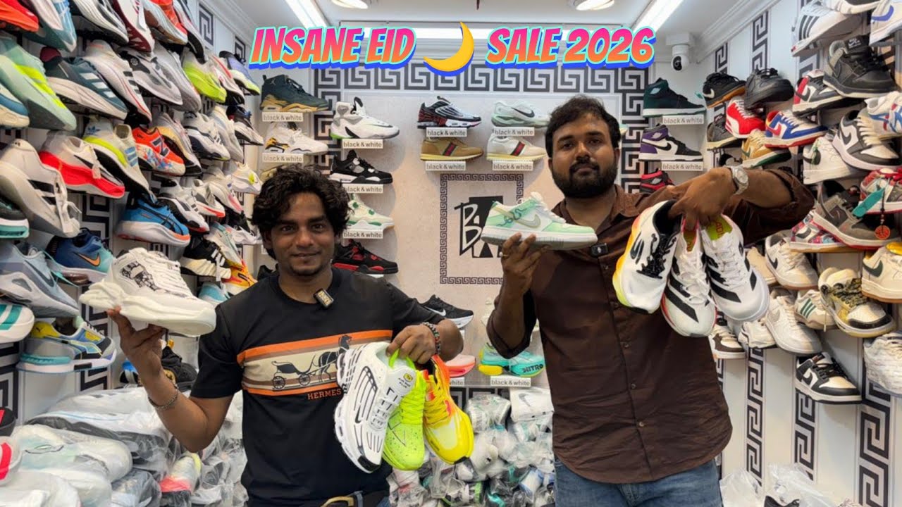 BLACK & WHITE / NEW MARKET AFFORDABLE SHOES STORE / EID 🌙 BUMPER SALE 🔥