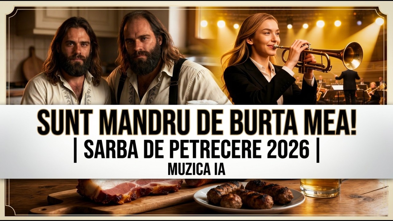 Sunt M&acirc;ndru de Burta Mea! | S&acirc;rbă de Petrecere 2026 | MUZICA IA