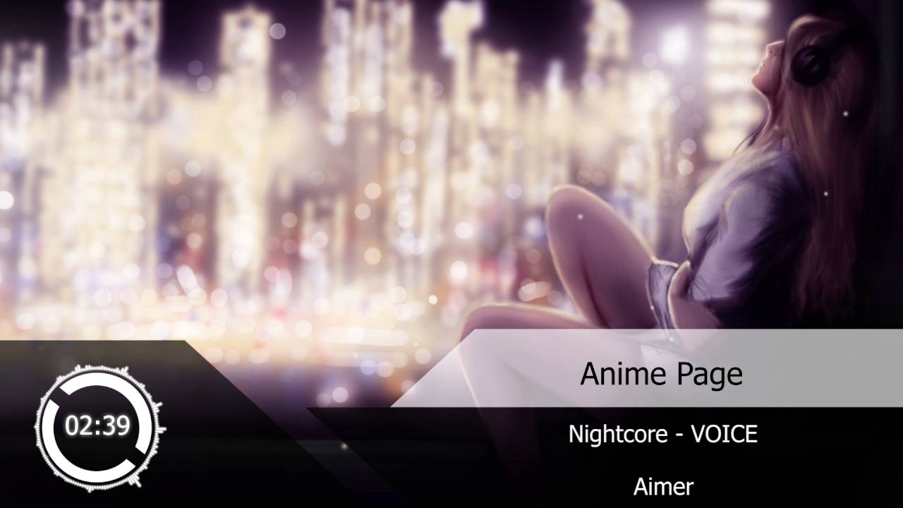Nightcore - VOICE『Aimer』
