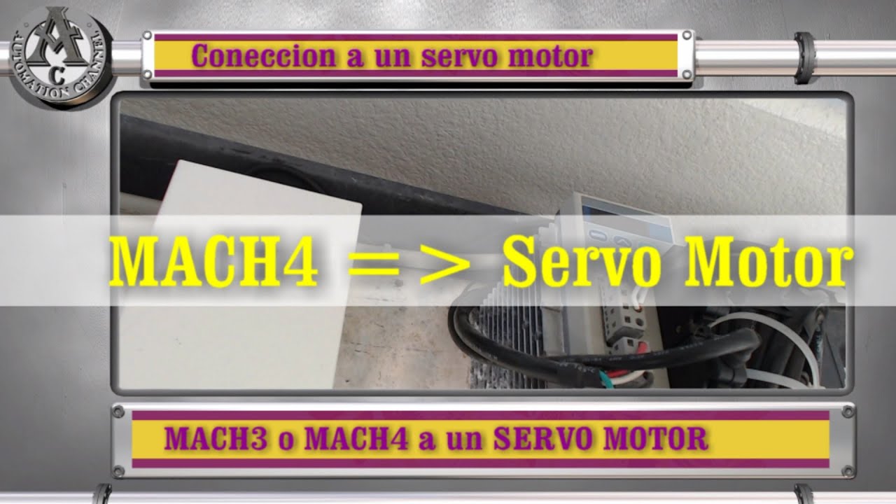 Usando MACH4 para controlar un motor Servo
