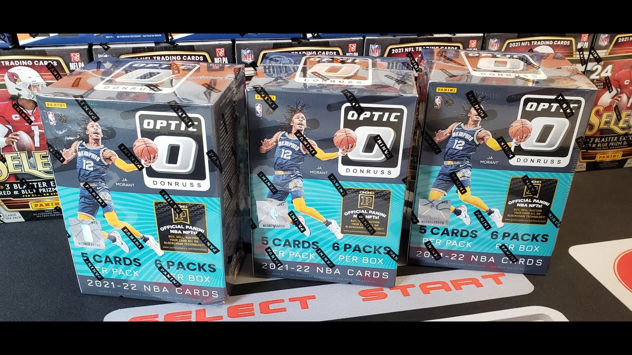 💥New Retail Product Release💥 2021-22 Optic Basketball Blaster Box!😮🏀🔥 New Intro! Plus a Purple Ja!💜👑