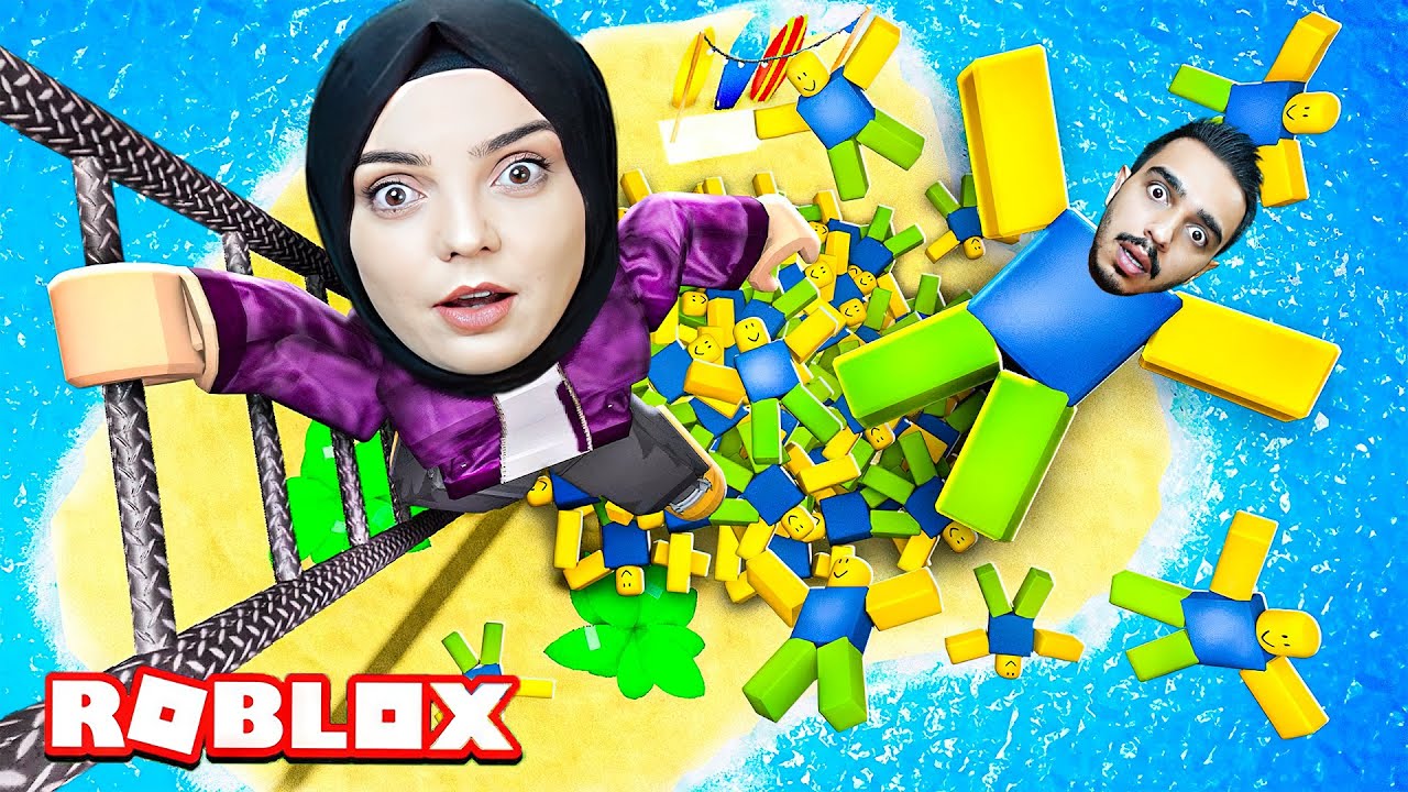 MERDİVENİN SONUNA ULAŞAN OYUNU KAZANIR !! 😱 Roblox Ragdoll King