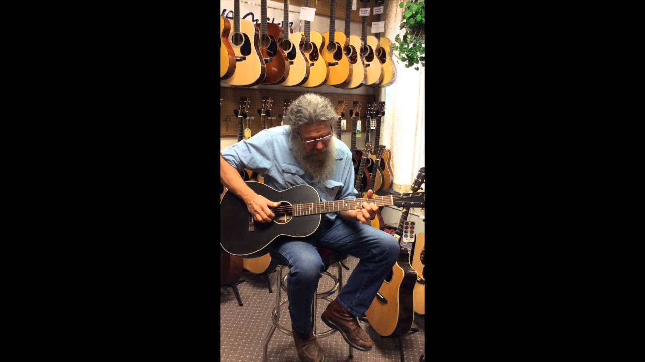 Martin's new 0017S Black Smoke with Jon Mosey