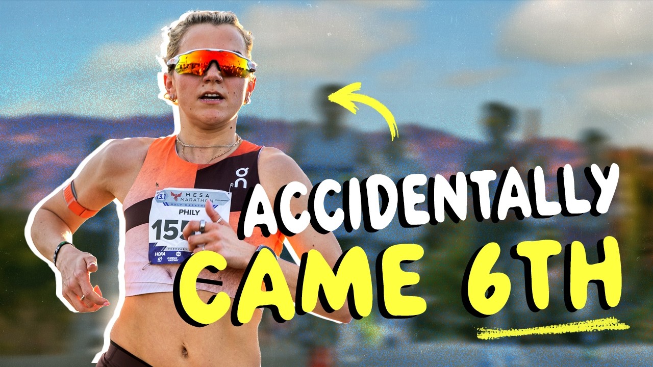 Racing a Half Marathon AS TRAINING | Mesa Half Marathon