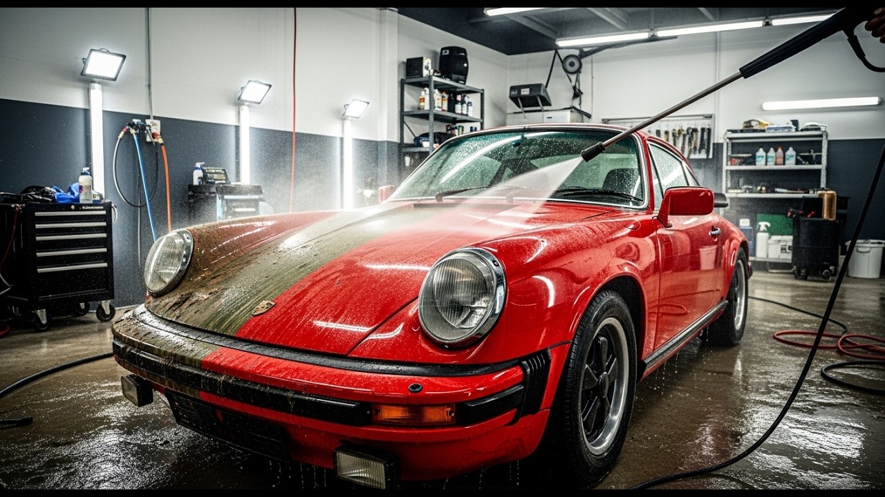 1970s Porsche 911 Deep Clean & Restoration - Satisfying Transformation
