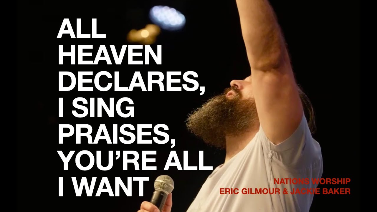 LAMB UPON THE THRONE, I SING PRAISES, YOU'RE ALL I WANT || ERIC GILMOUR & J.BAKER @NationsMusic
