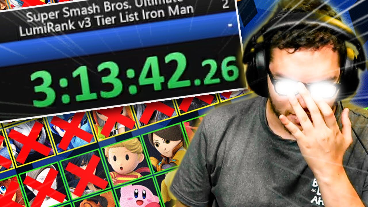 Я УЖЕ прошел SSBU Tier List Ironman Challenge?!