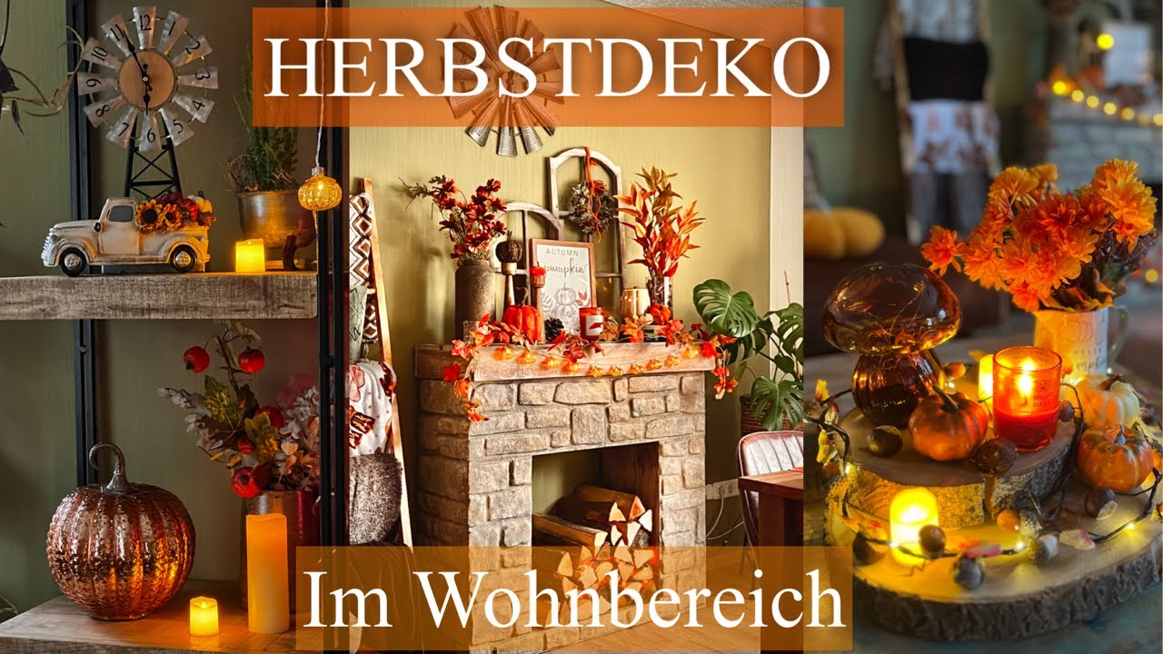 🍂 HERBSTDEKORATION IM NEUEN WOHNBEREICH | COWGIRL SARAH 🤠