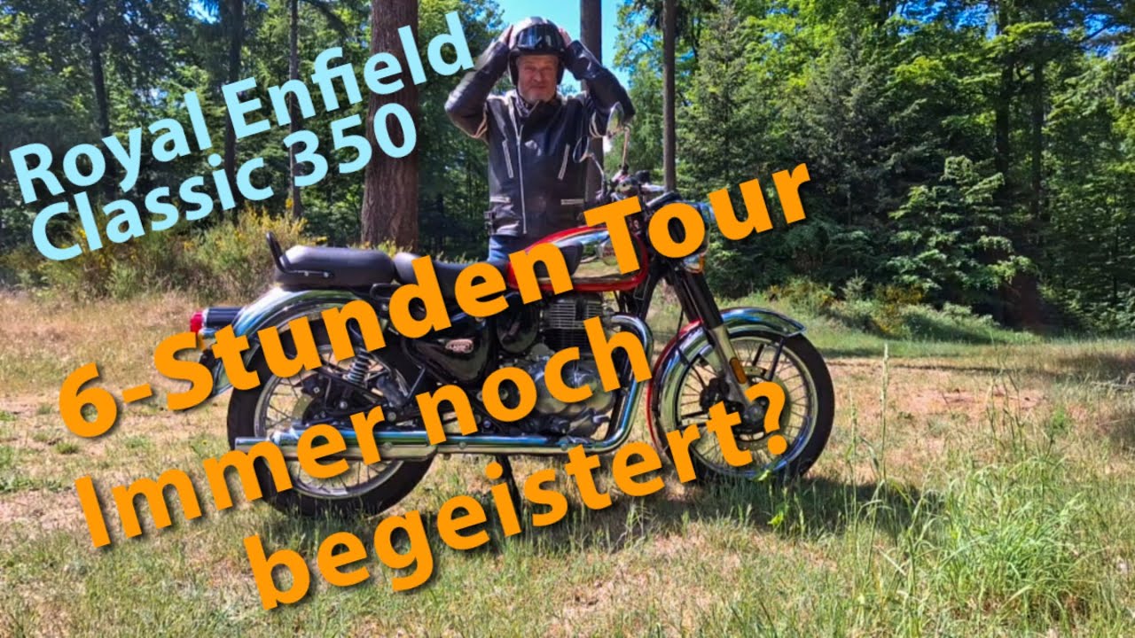 Mit 20 PS durch Weinberge: 200 km auf der Royal Enfield Classic 350
