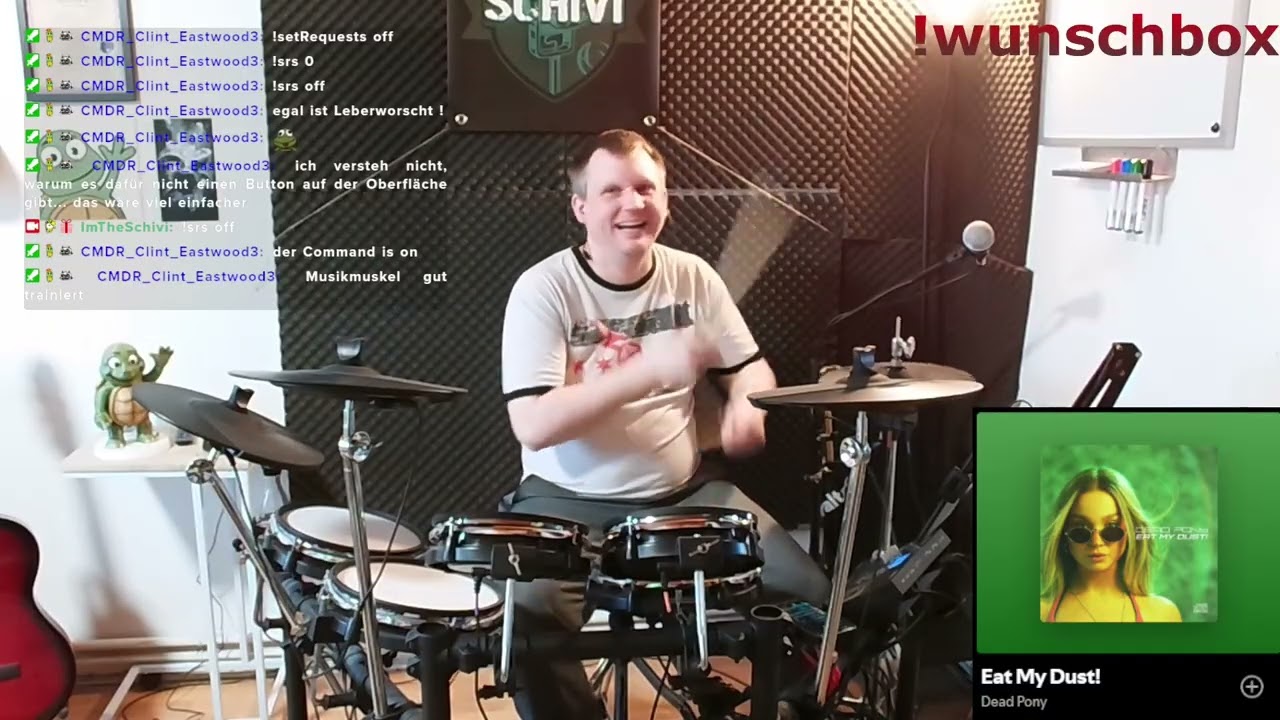 Dead Pony - Eat My Dust (Drum Cover)