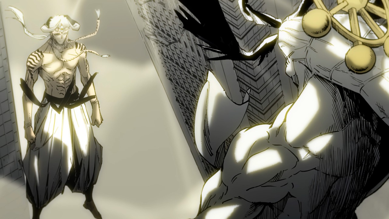 Shadow & Light, Mahoraga vs. Dabura | JJK Modulo 16 | Manga 
