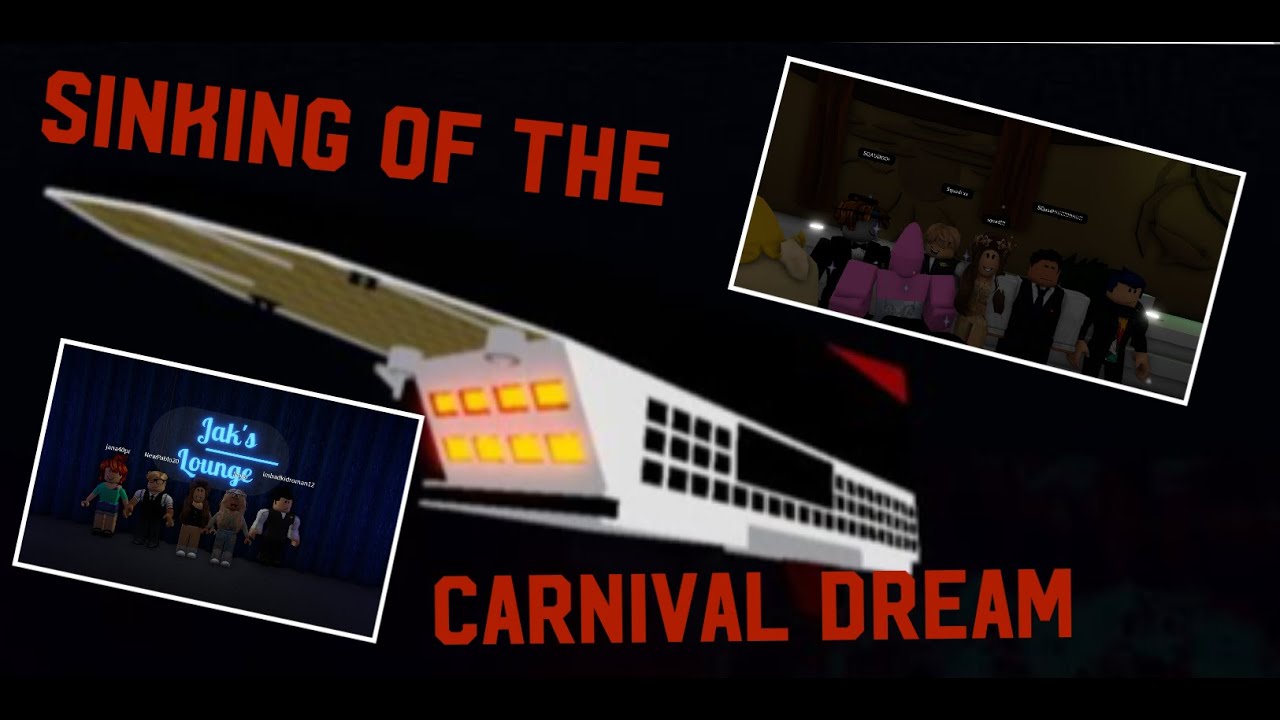 Sinking of The Carnival Dream! Will We Survive!? | Roblox Roleplay